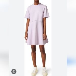 Sweaty Betty PURPLE Revive Cotton Blend T-Shirt Dress Size US 8-10